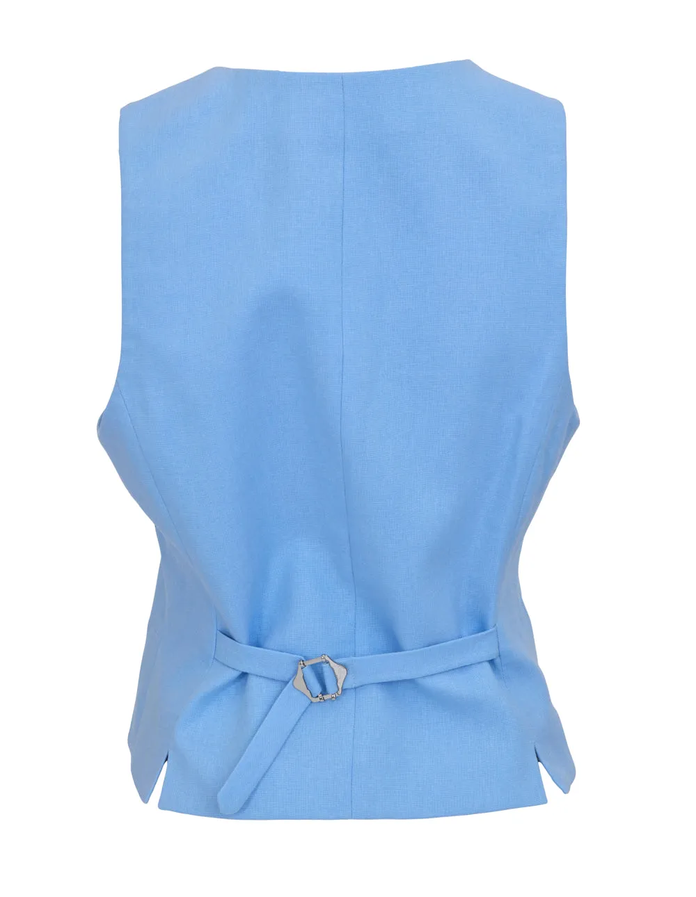 7 Button Linen Vest