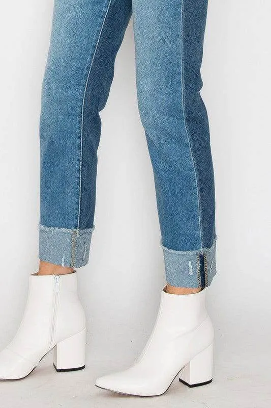 Artemis Vintage High Rise Straight Jeans