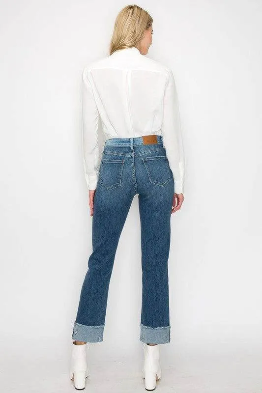 Artemis Vintage High Rise Straight Jeans