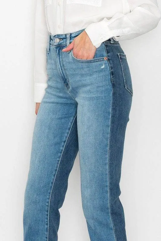 Artemis Vintage High Rise Straight Jeans