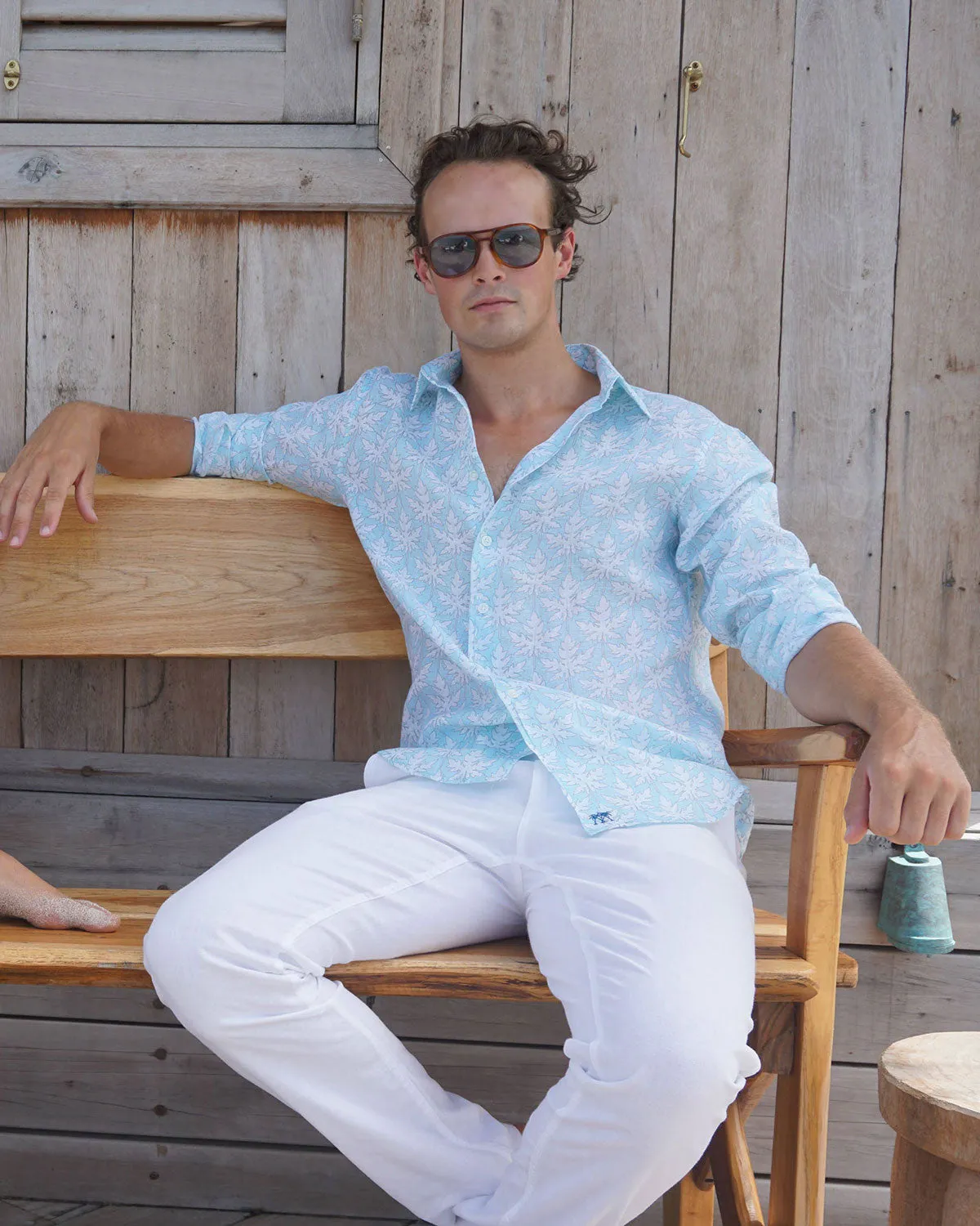Linen Shirt  PAPAYA
