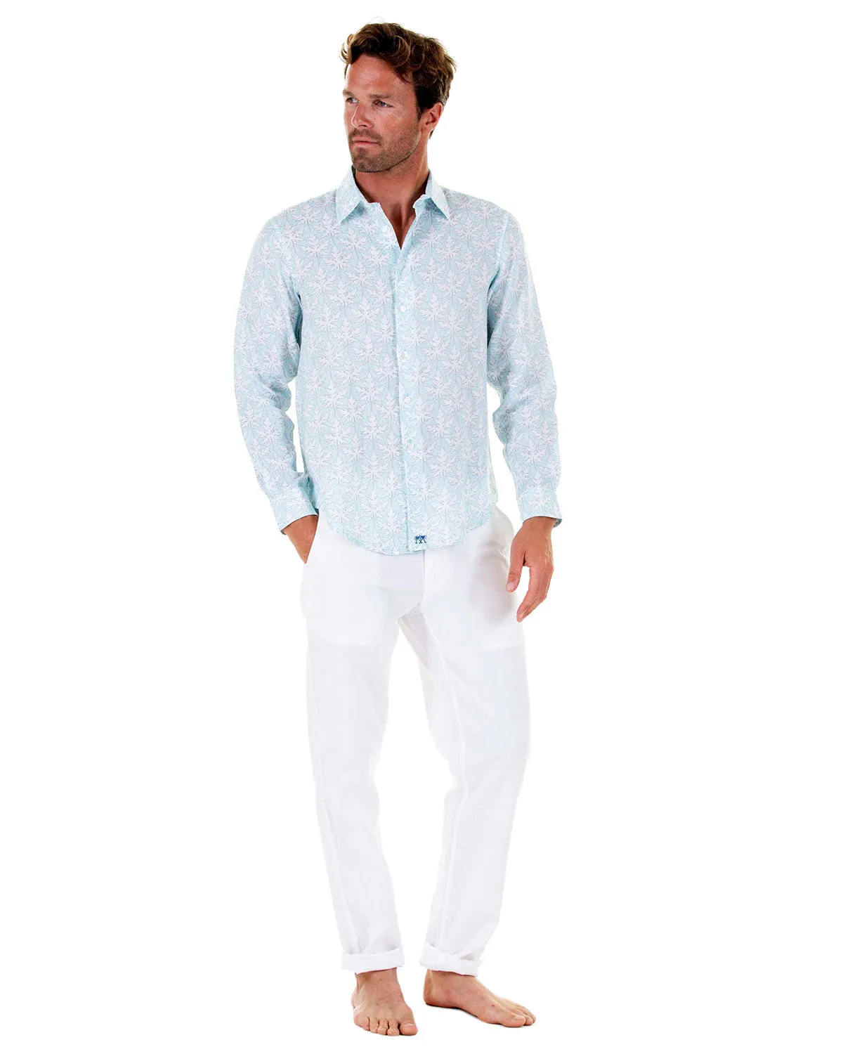 Linen Shirt  PAPAYA