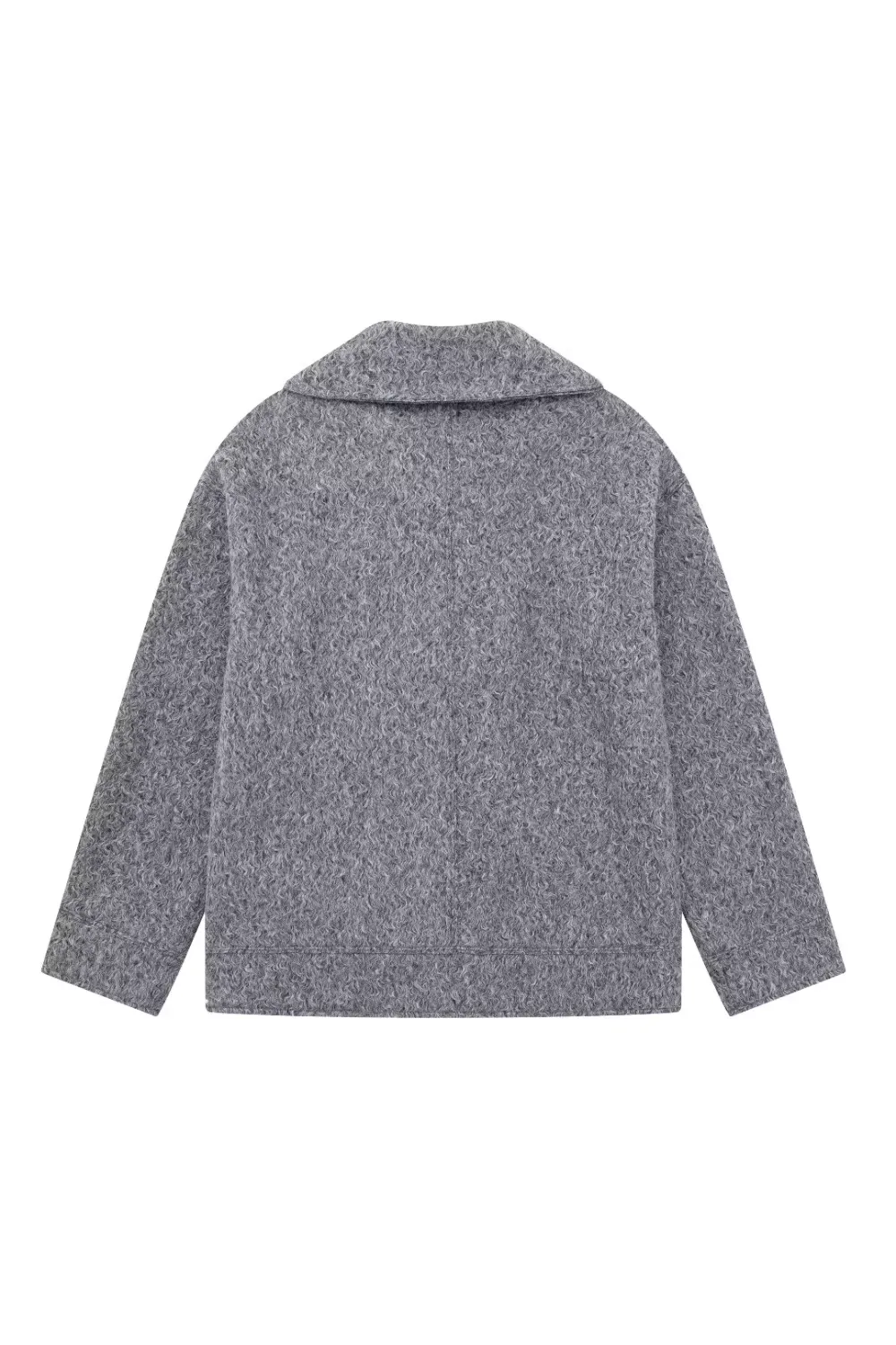 'Marlene' Long-Sleeved  Asymmetrical Zipper Jacket