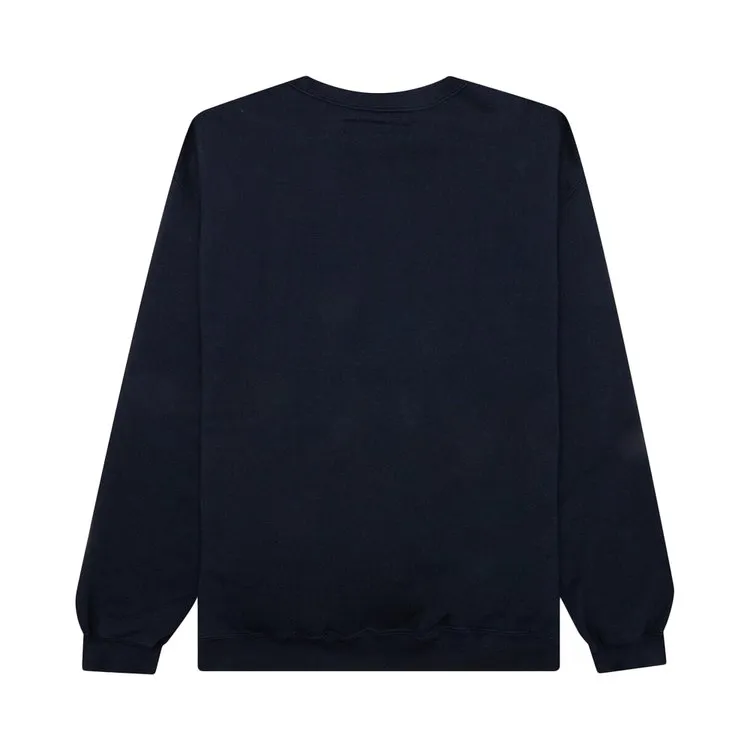 Neighborhood Classic Crew 'Navy' Sweater, blue