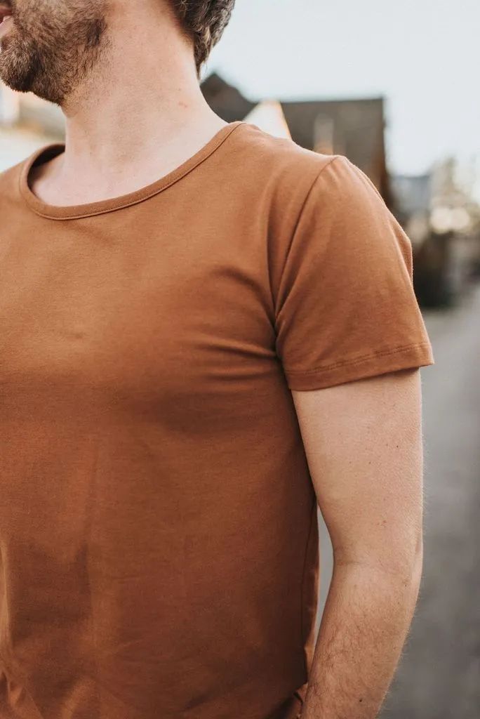 Open Neck Tee