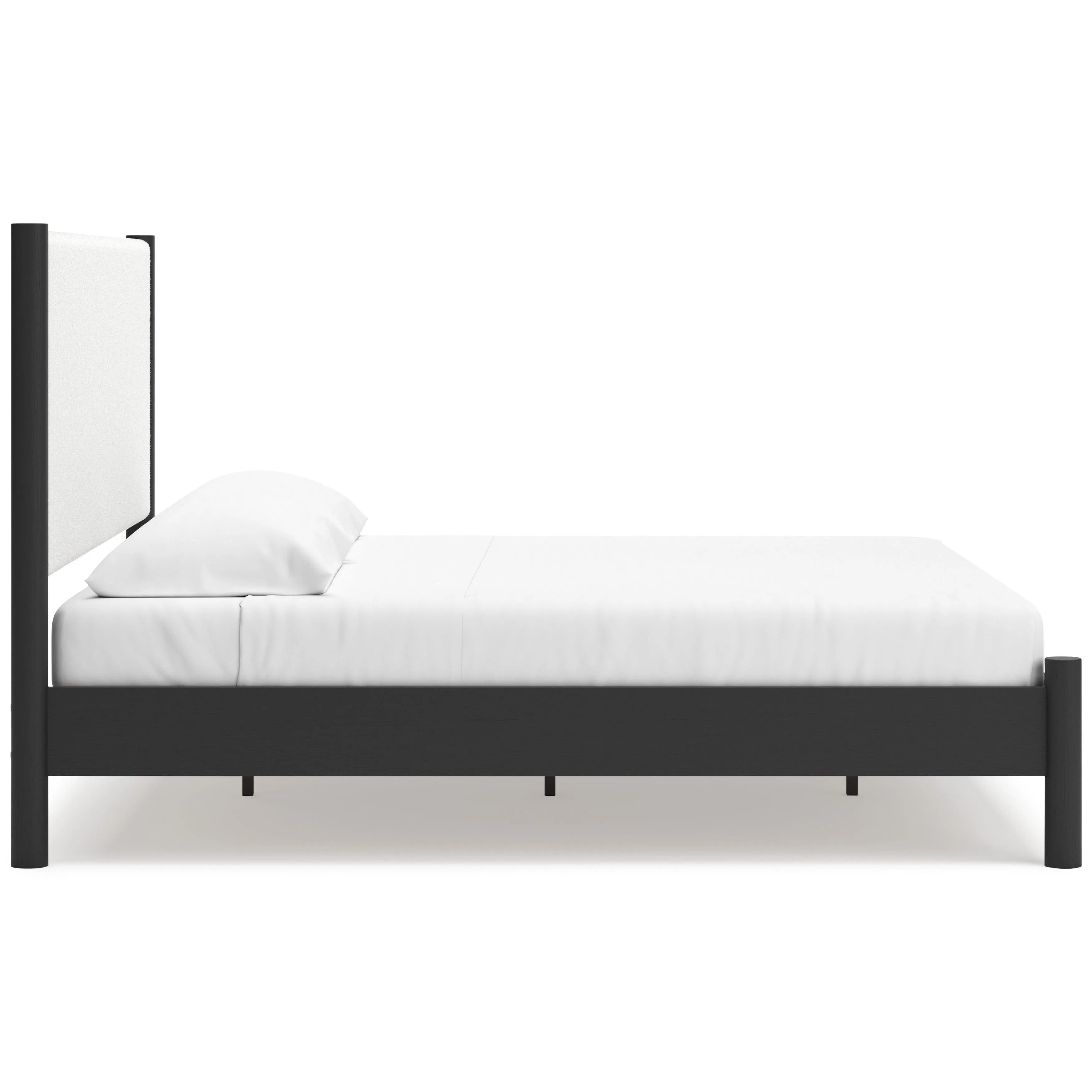 Signature Design by Ashley Cadmori King Upholstered Panel Bed B2616-58/B2616-56/B100-14