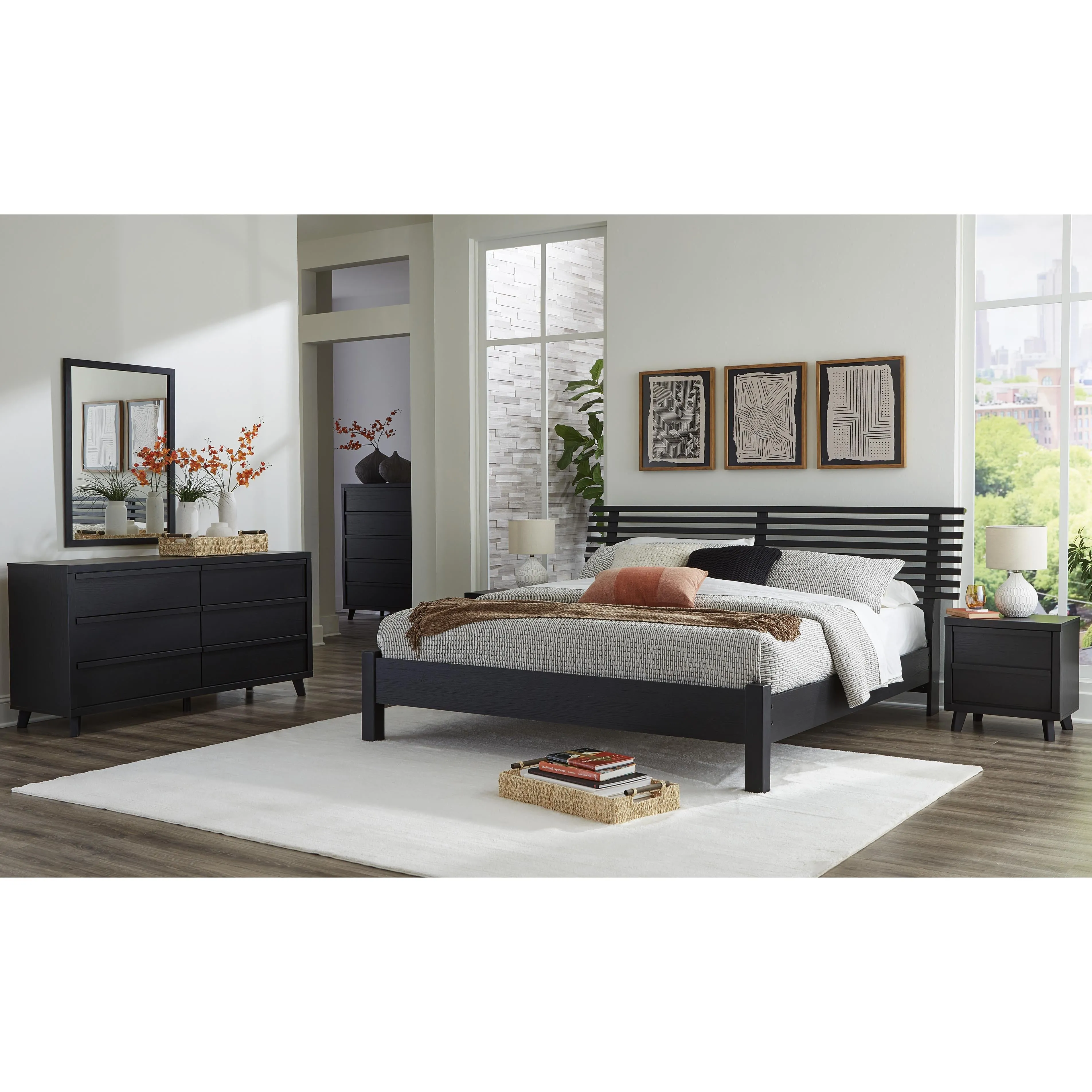 Signature Design by Ashley Danziar King Panel Bed B1013-158/B1013-156/B100-14