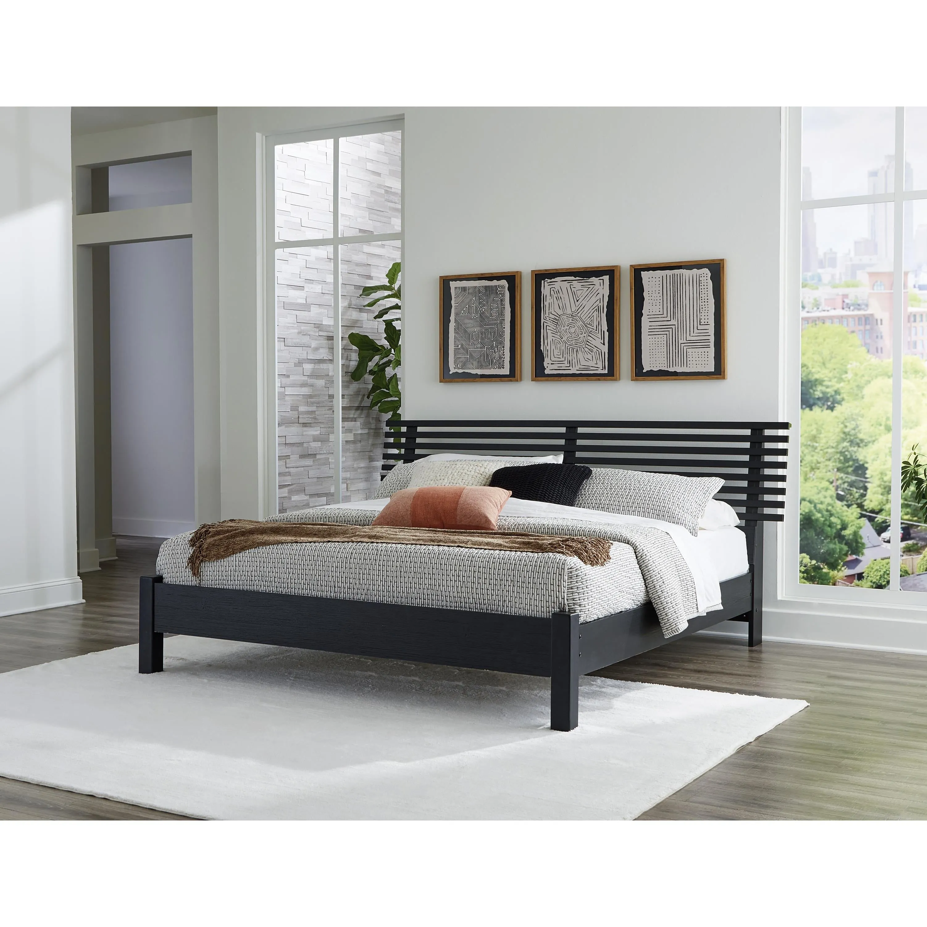 Signature Design by Ashley Danziar King Panel Bed B1013-158/B1013-156/B100-14
