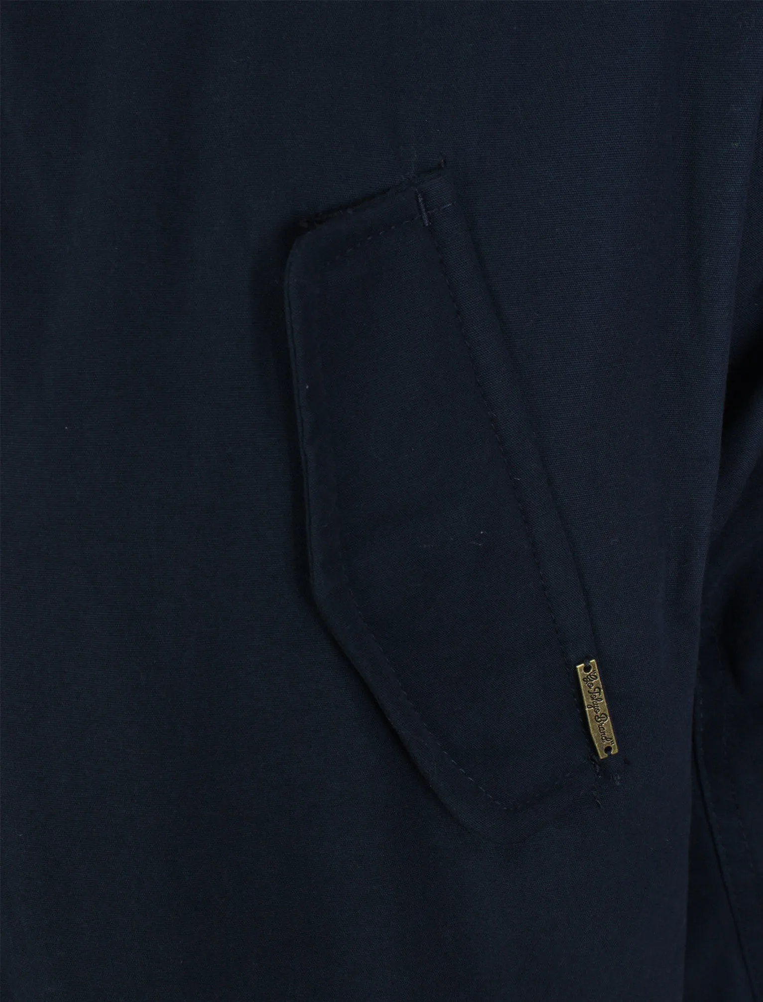 Spellman Borg Lined Parka Jacket in Midnight Blue  - Tokyo Laundry
