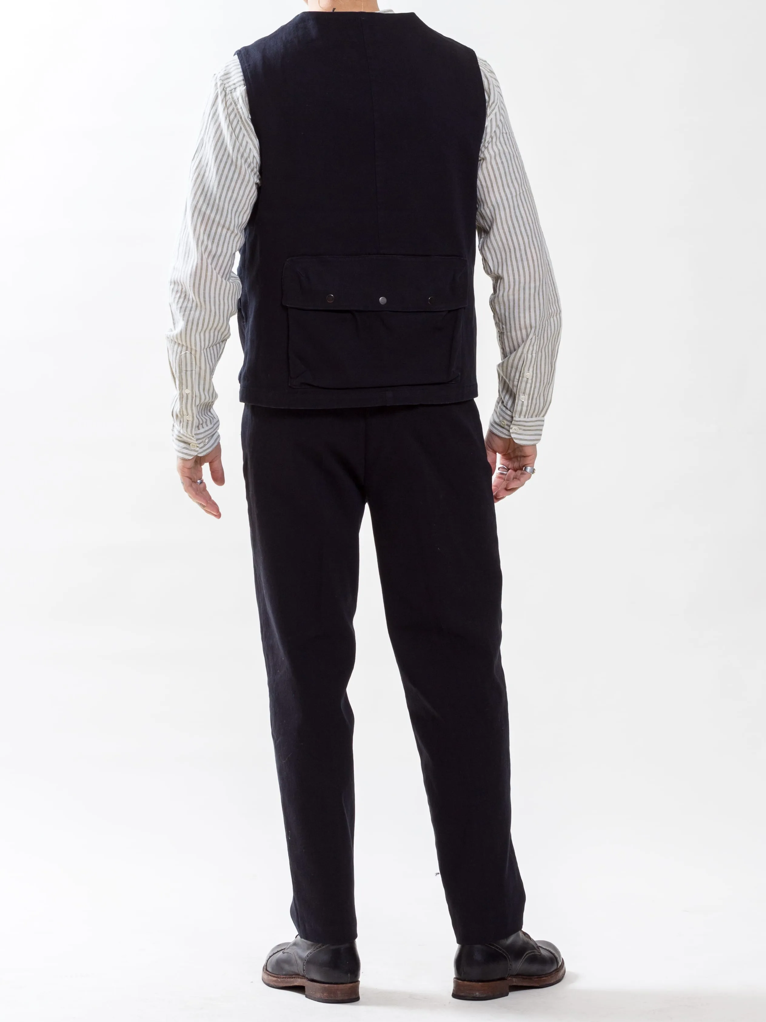 Uncle Bright, Survival Vest, Black Twill
