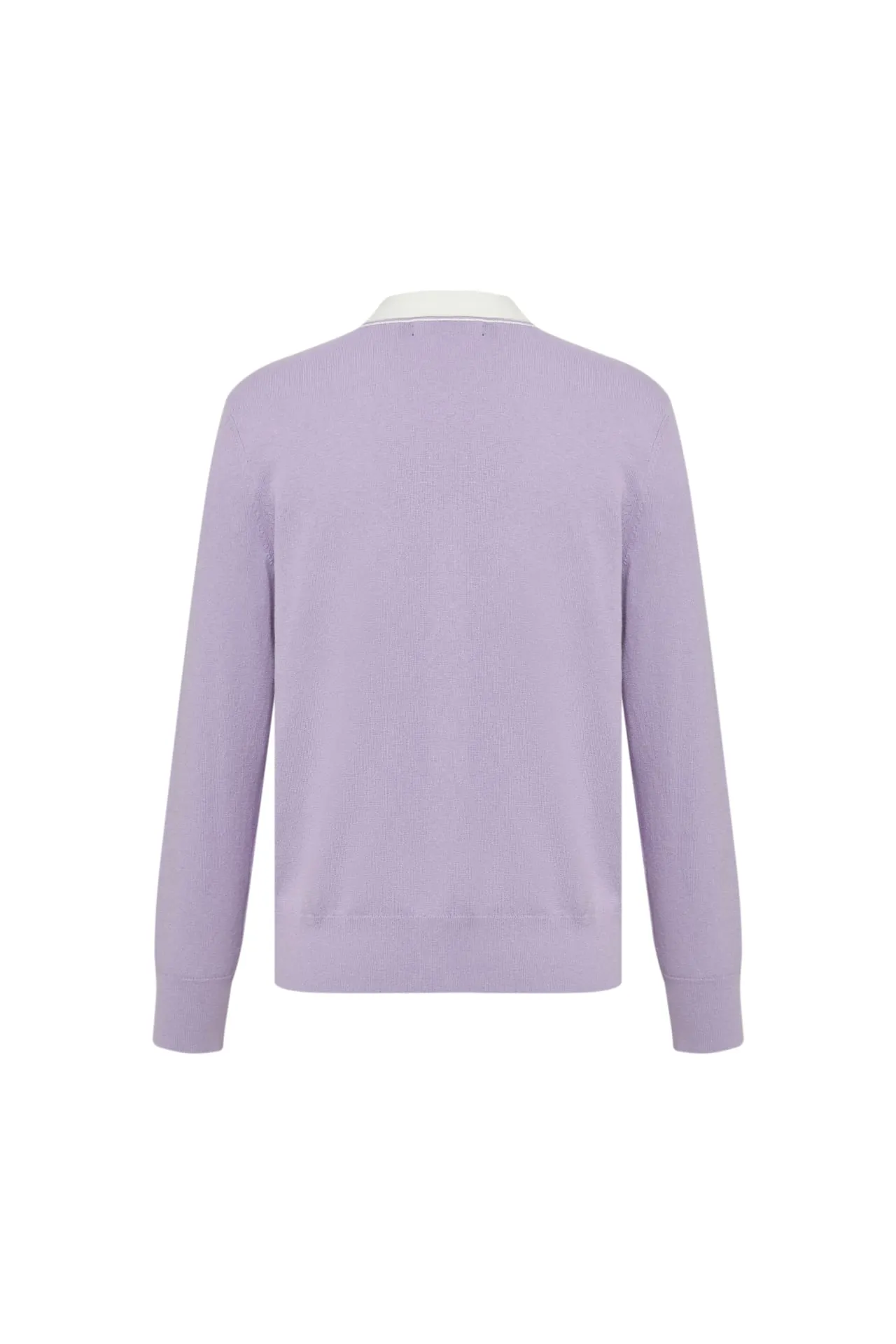 Vera V Neck Contrast Trim Cardigan