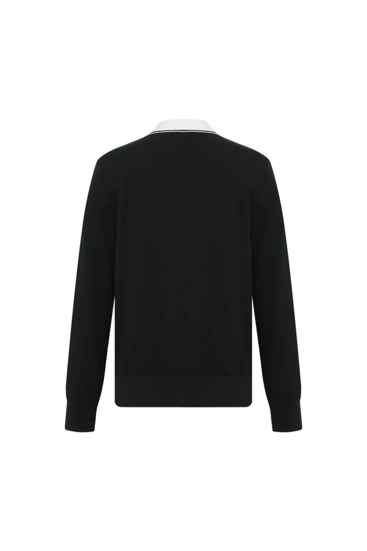 Vera V Neck Contrast Trim Cardigan