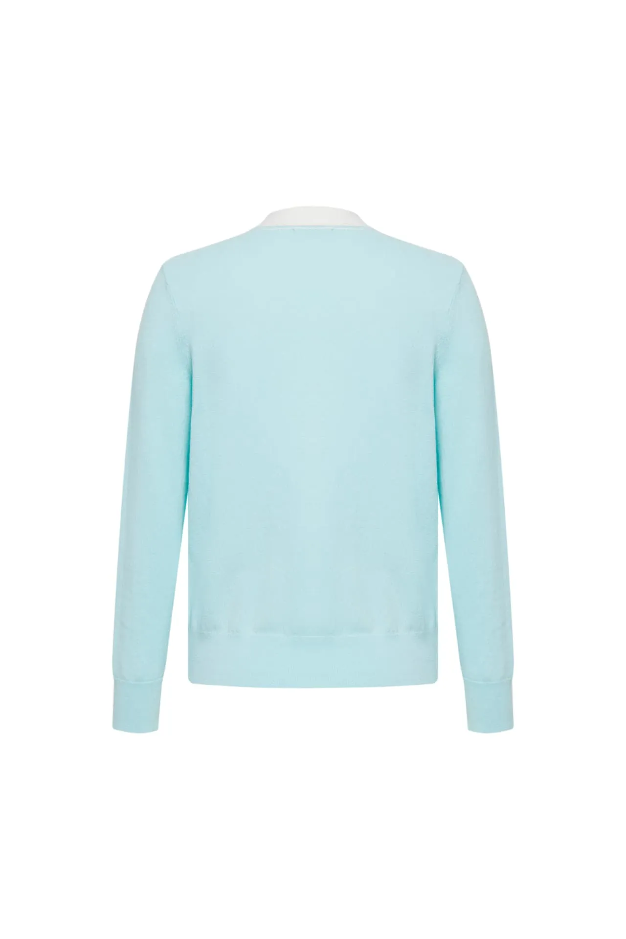 Vera V Neck Contrast Trim Cardigan