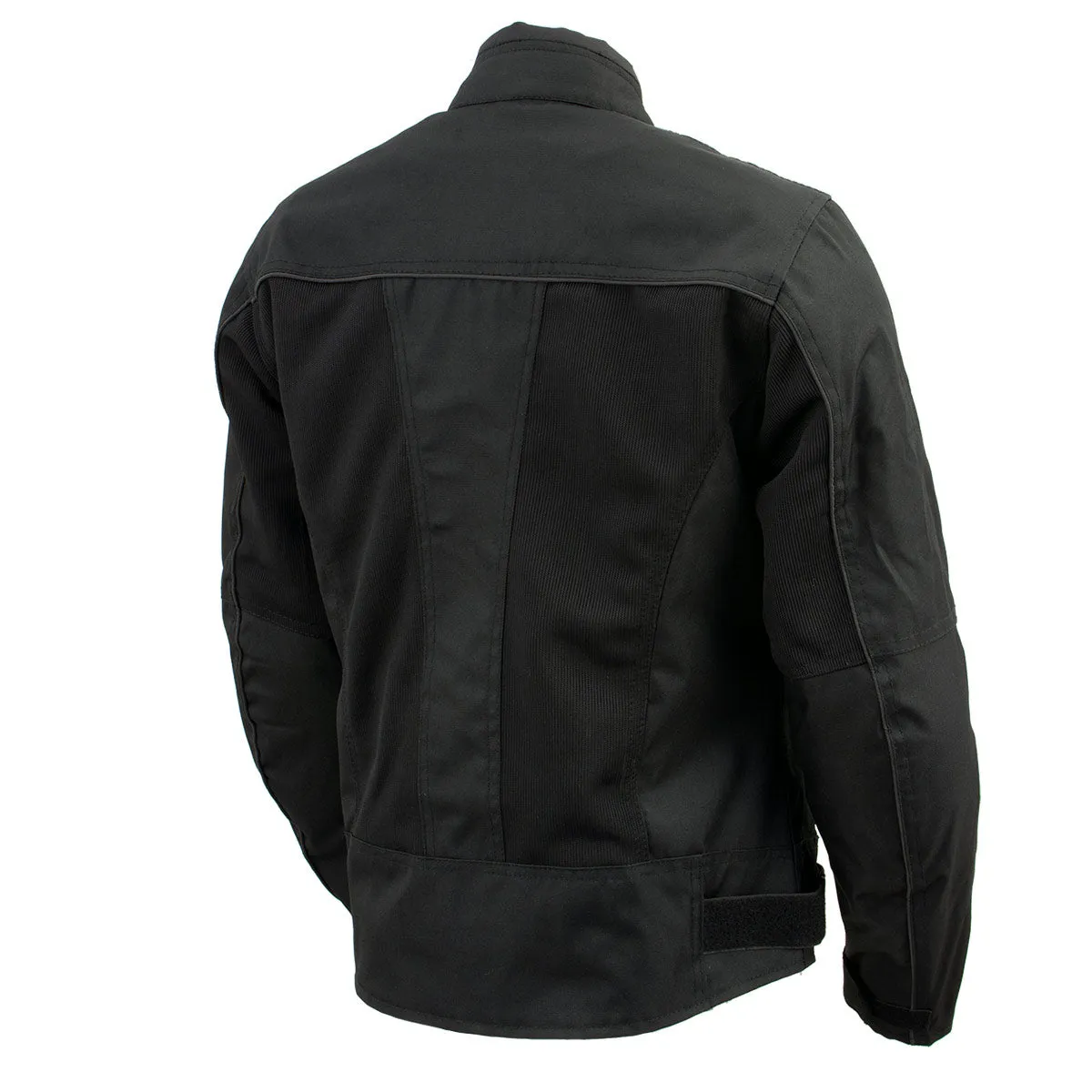 Xelement Women's Shade Black Textile and Mesh Scooter Motorcycle Biker